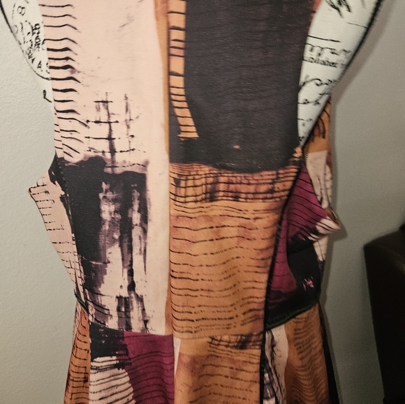 Bar III Womans Sleeveless Multi Colored Dress Size XXL - Picture 7 of 12